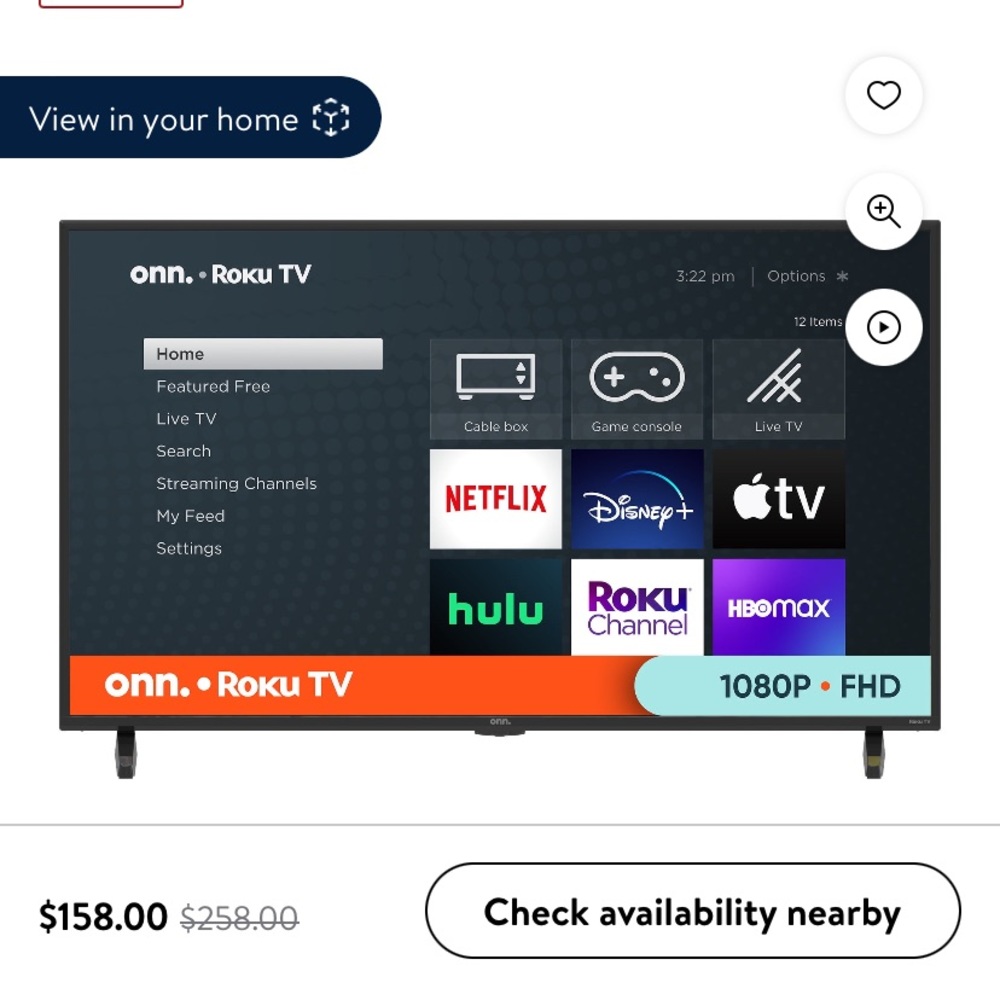 43’ Smart Tv.